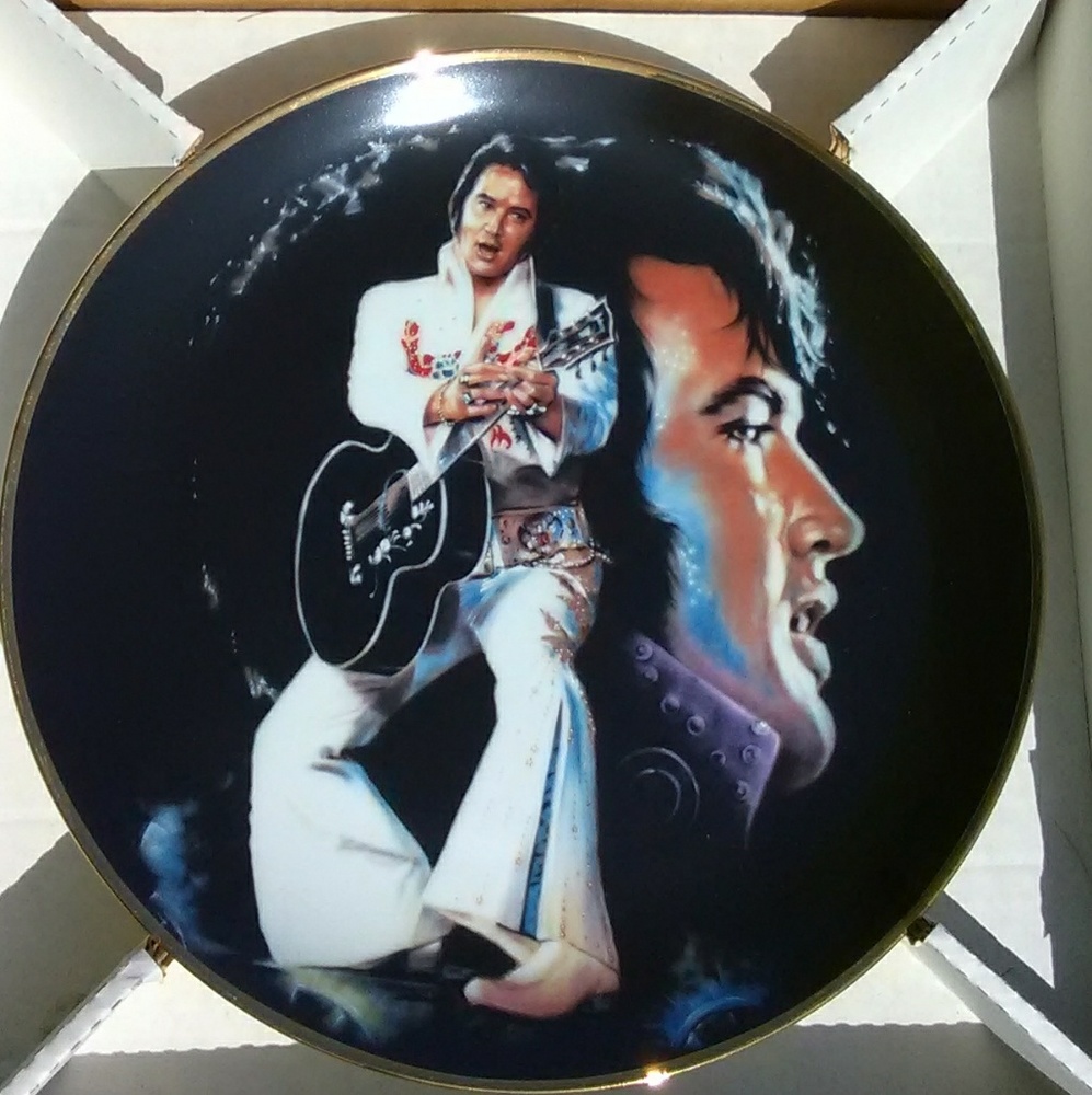 The King Elvis Presley plate